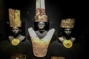 Lima -Archäologisches Museum - Golde