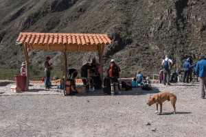 Inka Trail - Vorbereitung am Packplatz